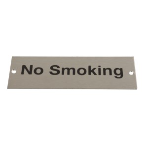CORE-BULK Sign Screen Printed No Smoking SSS
