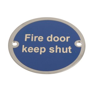CORE-BULK Disc Fire Door Keep Shut PSS 76mm