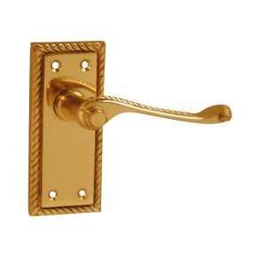 CORE-BULK Georgian Lever Latch Brass