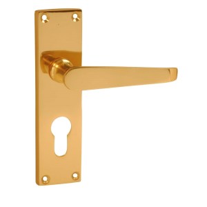 CORE-BULK Victorian Straight Lever EURO Brass 150mm