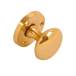CORE-BULK Victorian Mortice Knob Brass 53mm