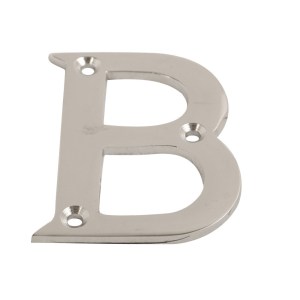 CORE-BULK Letter B Chrome 64mm