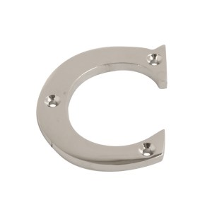 CORE-BULK Letter C Chrome 64mm