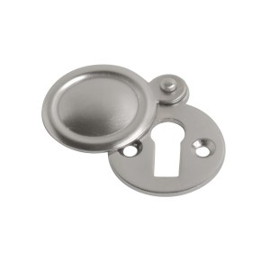 CORE-BULK Victorian Escutcheon Covered Satin Chrome 32mm