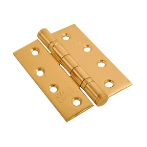 CORE-BULK Stainless Steel Ball Bearing Hinge 100mm CE13 Rated Electro Brass