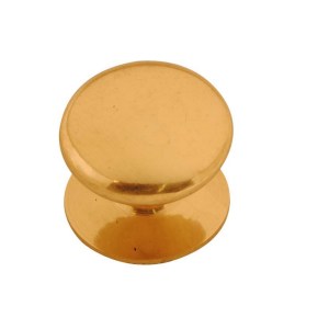 CORE-BULK Victorian Cupboard Knob Brass 25mm