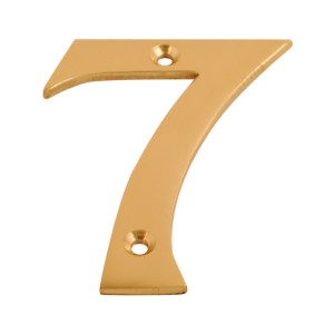 CORE-BULK Numeral Figure 7 Brass 75mm