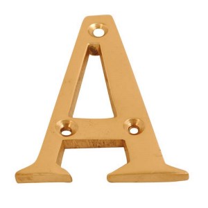 CORE-BULK Letter A Brass 75mm