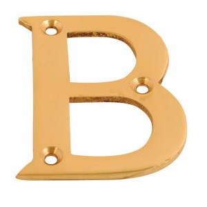 CORE-BULK Letter B Brass 75mm