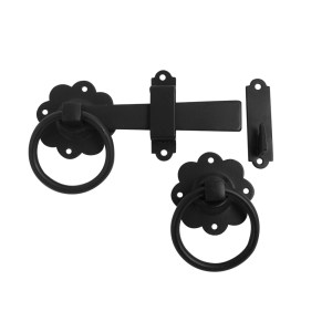 CORE-BULK Ring Gate Latch Black