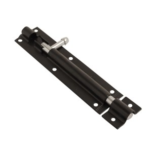 CORE-BULK Steel Tower Bolt Black 100mm