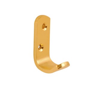 CORE-BULK Wardrobe Hook Gold Anodised 50mmx4mm