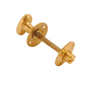 CORE-BULK Thumbturn & Release Bathroom Lock Brass