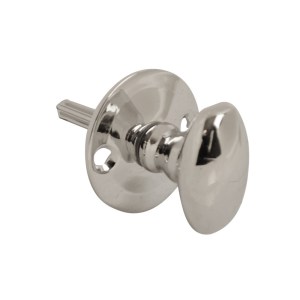 CORE-BULK Oval Thumb Turn for Security Bolt Chrome