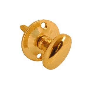 CORE-BULK Oval Thumb Turn for Security Bolt Brass