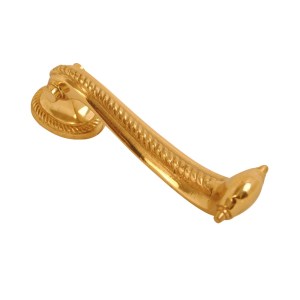 CORE-BULK Slimline Knocker Brass 165mm
