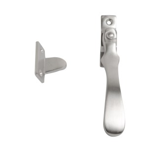 CORE-BULK Victorian Wedge Fastener Satin Chrome 100mm