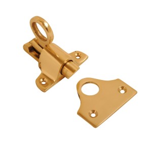 CORE-BULK Ring Fanlight Catch Brass