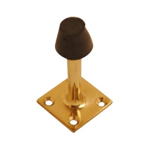 CORE-BULK Projection Square Door Stop Brass 63mm