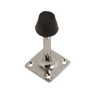 CORE-BULK Projection Square Door Stop Chrome 63mm
