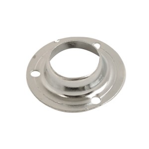 CORE-BULK Wardrobe Rail Steel Socket CP 19mm