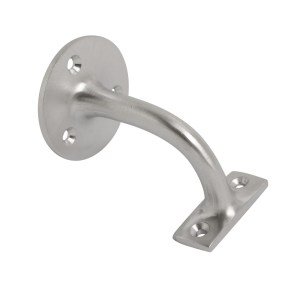 CORE-BULK Handrail Bracket Satin Chrome Heavy Duty 63mm