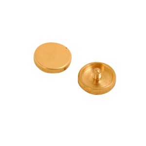 CORE-BULK Mirror Disc Only Polished Brass 13mm