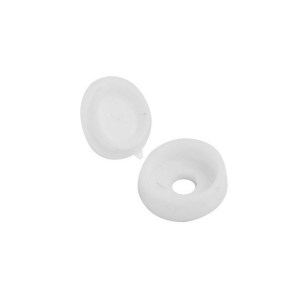CORE-BULK Hinged Screw Cover Cap White