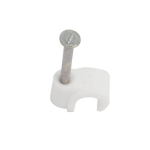 CORE-BULK Cable Clip TV White