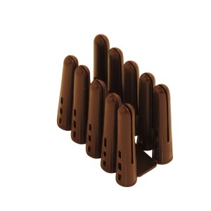 CORE-BULK Wallplug Brown