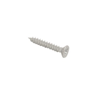 CORE-BULK Wood Screw T/Thread CSK Pozi BZP No.4x3/4