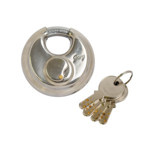 CORE-BULK Discuss Padlock Satin Stainless Steel 70mm