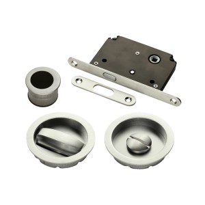 MANITALĀ® Sliding Door Set - Satin Nickel