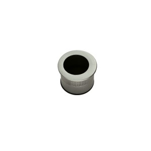 MANITALĀ® Small Edge Flush Pull - Satin Nickel - 25 x 23mm