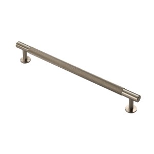 CARLISLE BRASSĀ® FTD Knurled Pull Handle 224mm c/c - Satin Nickel