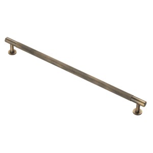CARLISLE BRASSĀ® FTD Knurled Pull Handle 320mm c/c - Antique Brass