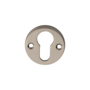 CARLISLE BRASSĀ® Euro Profile Escutcheon - Satin Nickel - 45mm