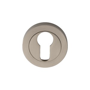MANITALĀ® Euro Profile Escutcheon in - Satin Nickel - 52mm dia.