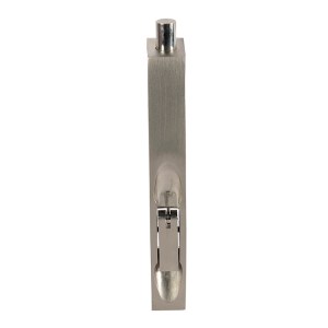CARLISLE BRASSĀ® Lever Action Flush Bolt 152mm - Satin Nickel