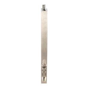 CARLISLE BRASSĀ® Lever Action Flush Bolt 254mm - Satin Nickel