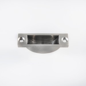 CARLISLE BRASSĀ® Flush Bolt Socket - Satin Nickel - 64mm x 20mm