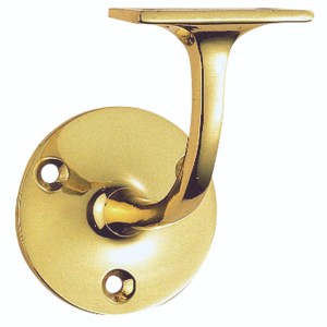 CARLISLE BRASSĀ® Lightweight Handrail Bracket - Polished Brass