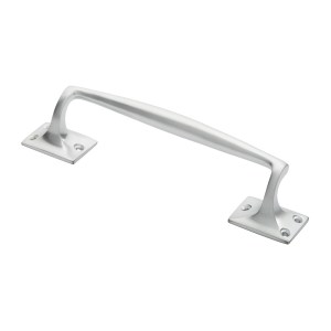 CARLISLE BRASSĀ® Pub Style Pull Handle - Satin Chrome - 254mm