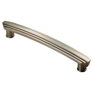 CARLISLE BRASSĀ® Art Deco Handle - Satin Nickel - 160mm c/c