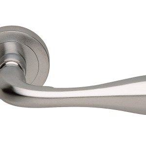 MANITALĀ® Astro Lever on Round Rose in - Satin Chrome - 51mm
