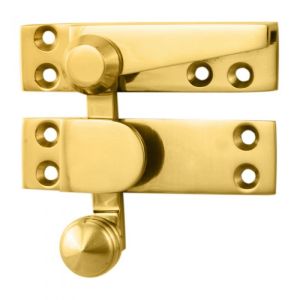 CARLISLE BRASSĀ® Architectural Quality Quadrant Sash Fastener - Polished Brass - 70 x 20mm