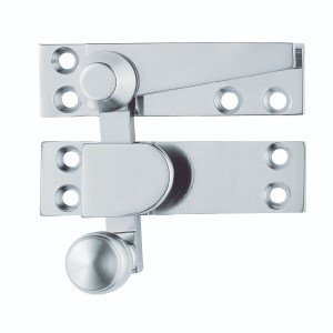 CARLISLE BRASSĀ® Architectural Quality Quadrant Sash Fastener - Satin Chrome - 70 x 20mm