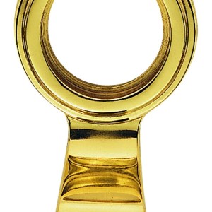 CARLISLE BRASSĀ® Architectural Quality Cylinder Latch Pull - Polished Brass - 76mm x 45mm