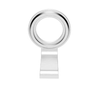 CARLISLE BRASSĀ® Architectural Quality Cylinder Latch Pull - Satin Chrome - 76mm x 45mm