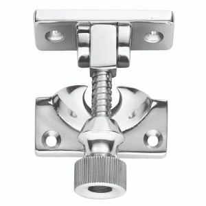 CARLISLE BRASS® Architectural Quality Brighton Sash Fastener - Polished Chrome - 60mm x 24.5mm
